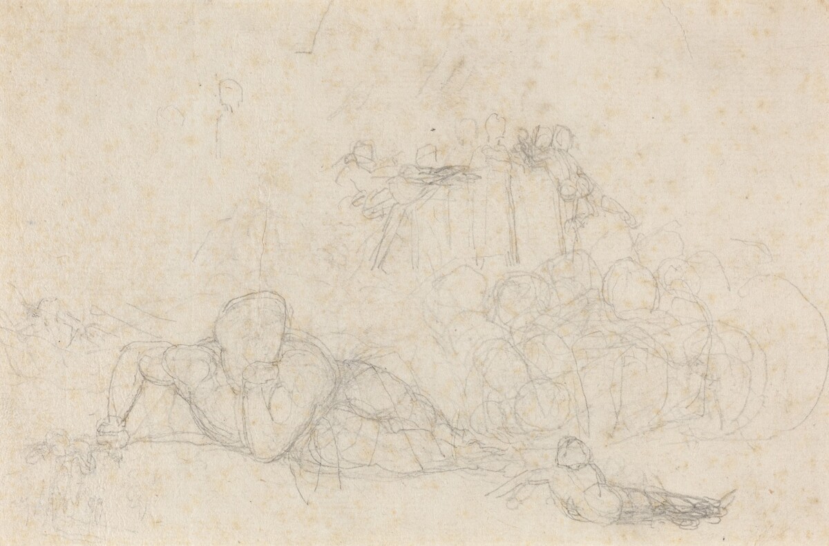 Sheet of Studies by John Flaxman
