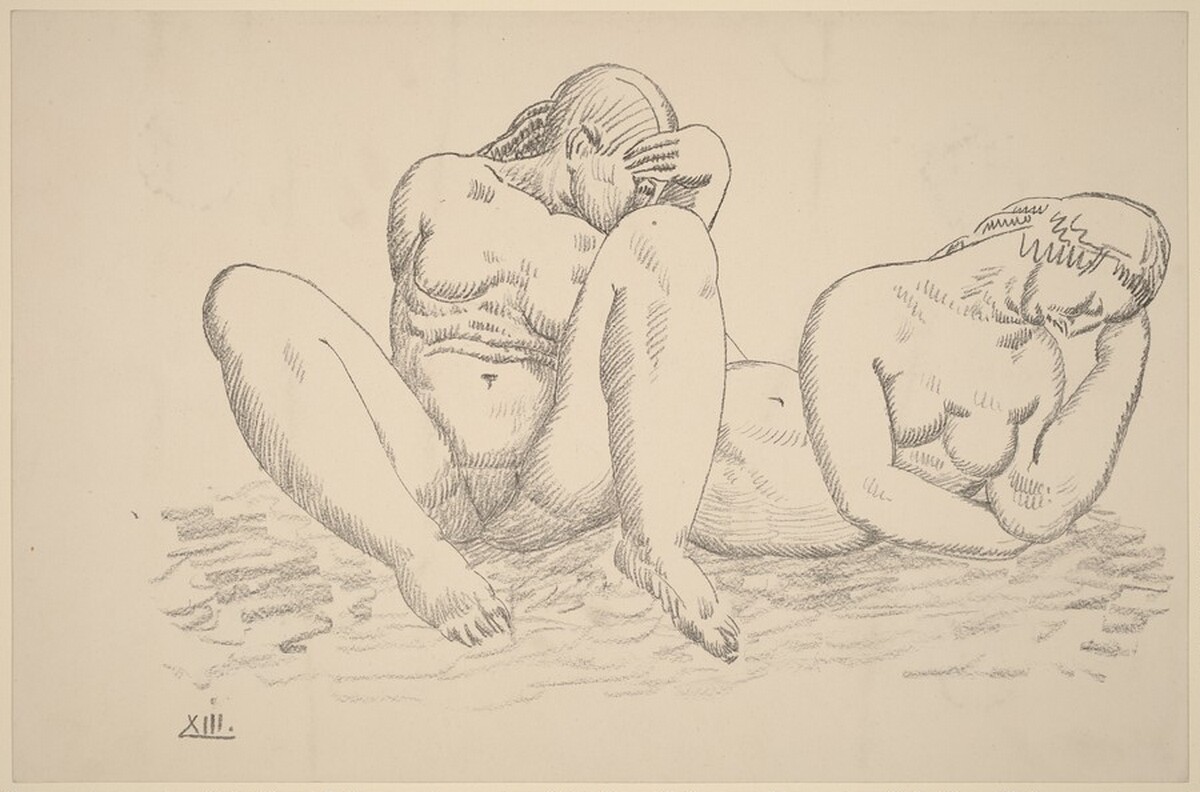 Two Widows by Ivan Mestrovic