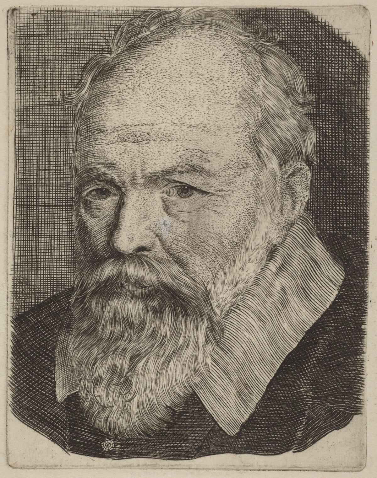 Portrait of a Man by Stefano Della Bella