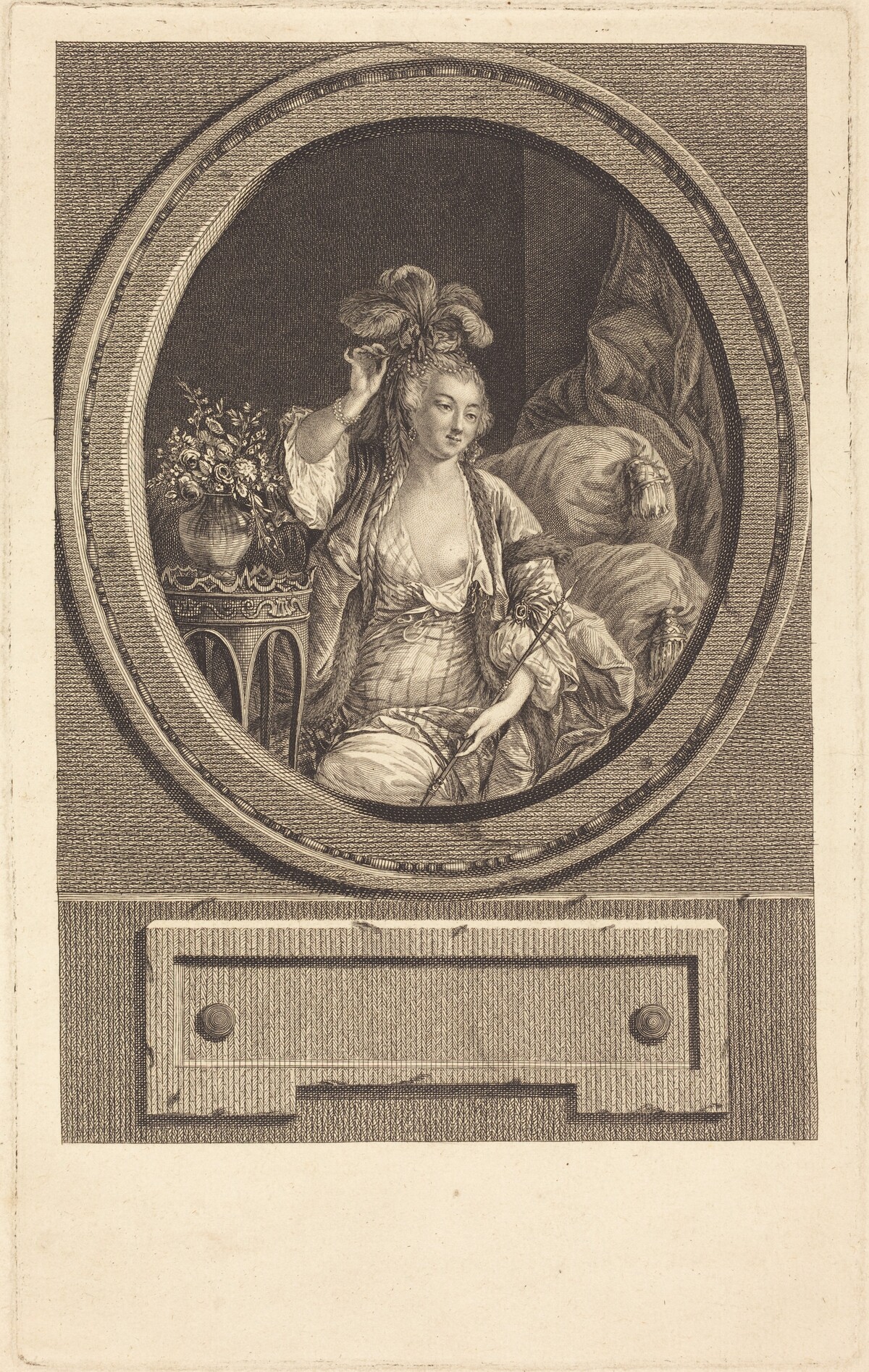 Roxelane by Pierre Adrien Le Beau after Jean-Demosthene Dugourc