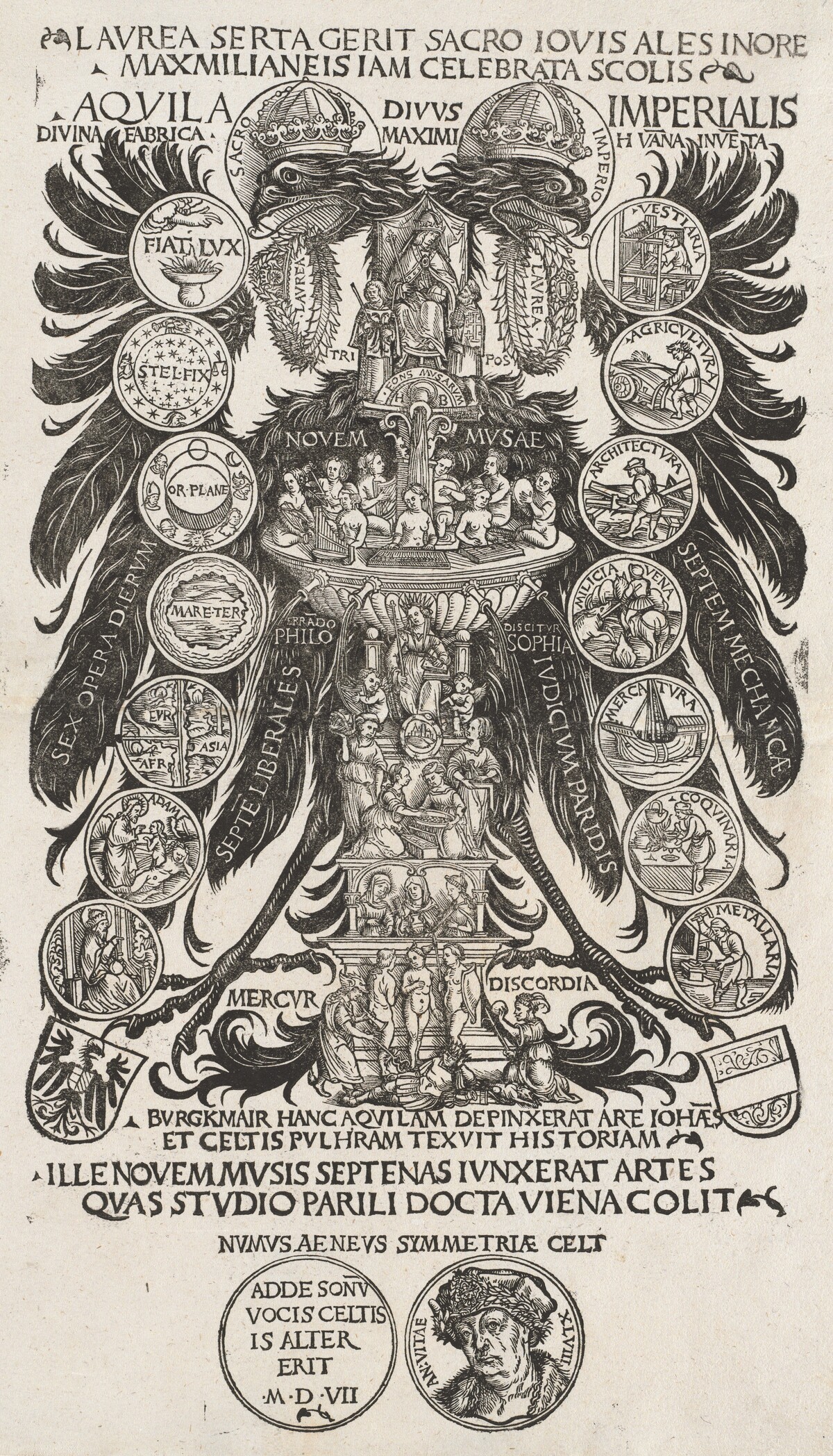 The Imperial Eagle by Hans Burgkmair I