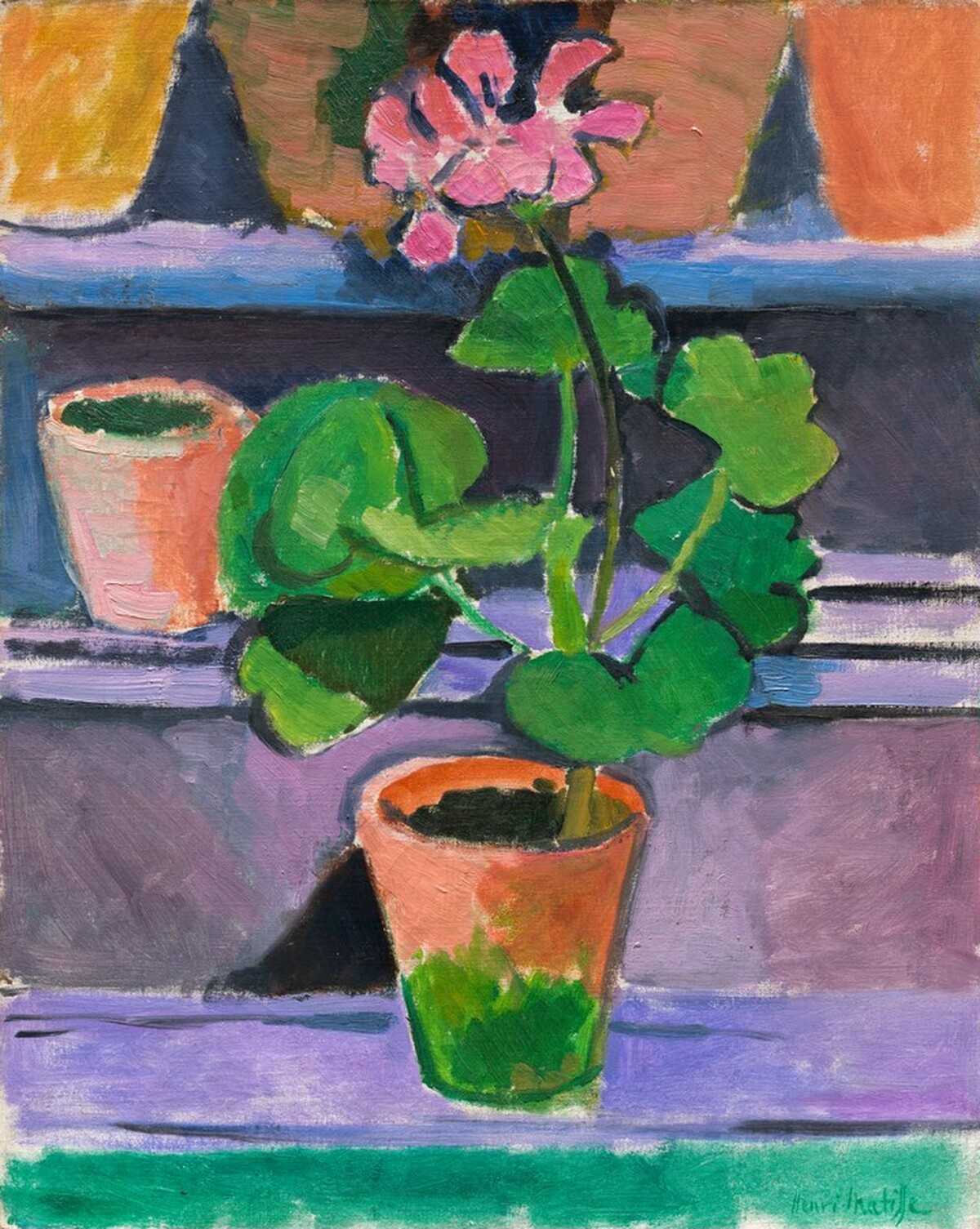 Pot of Geraniums by Henri Matisse