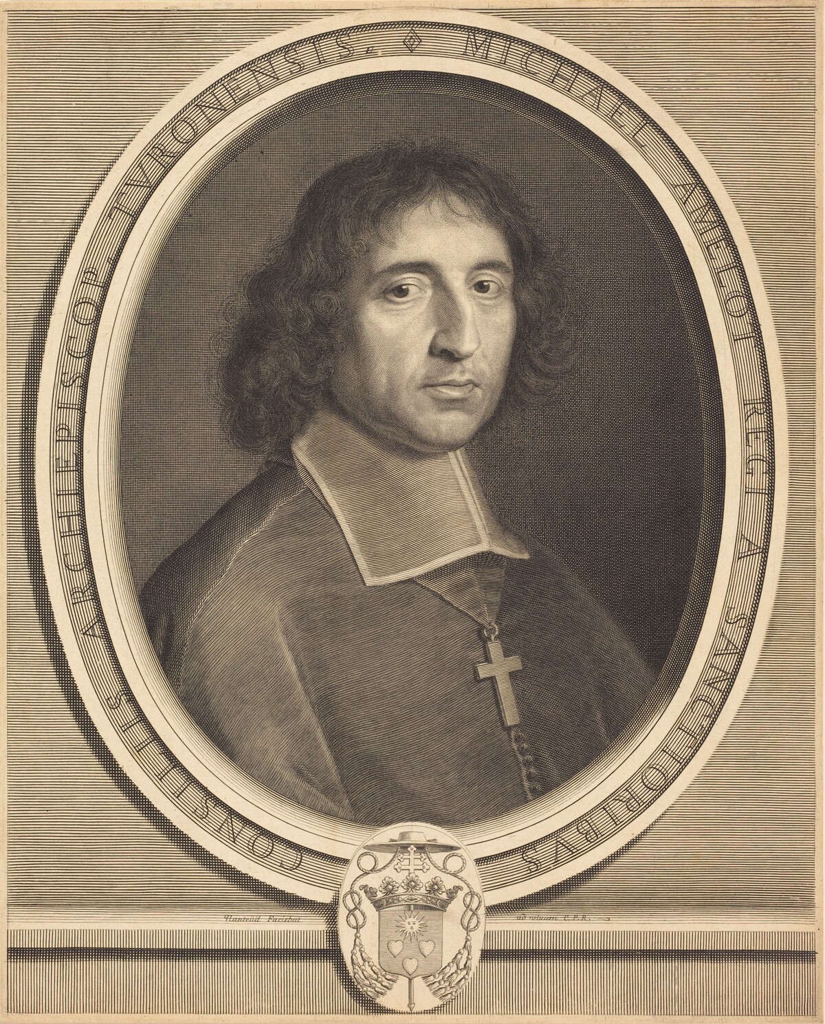 Michel Amelot by Robert Nanteuil