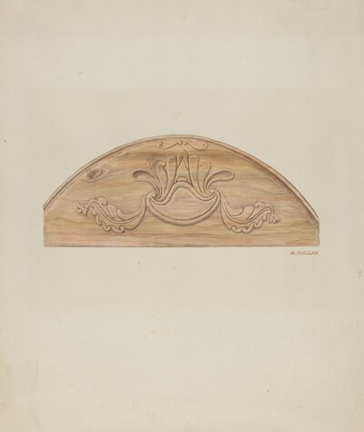 Classical Leaves and Scroll