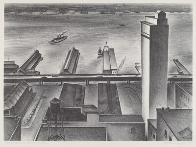 Hudson River at 34th Street