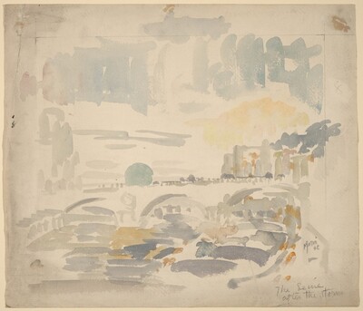 The Seine after the Storm