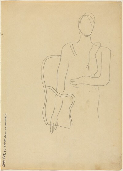 Study for the Portrait "Maud Dale"