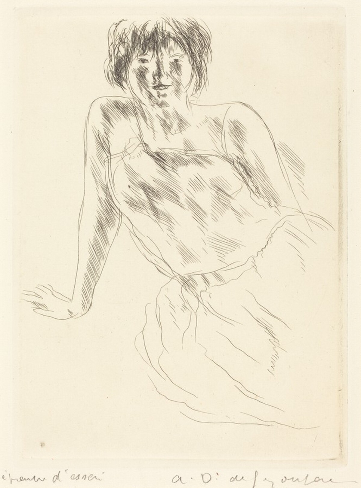 Suzanne by André Dunoyer de Segonzac