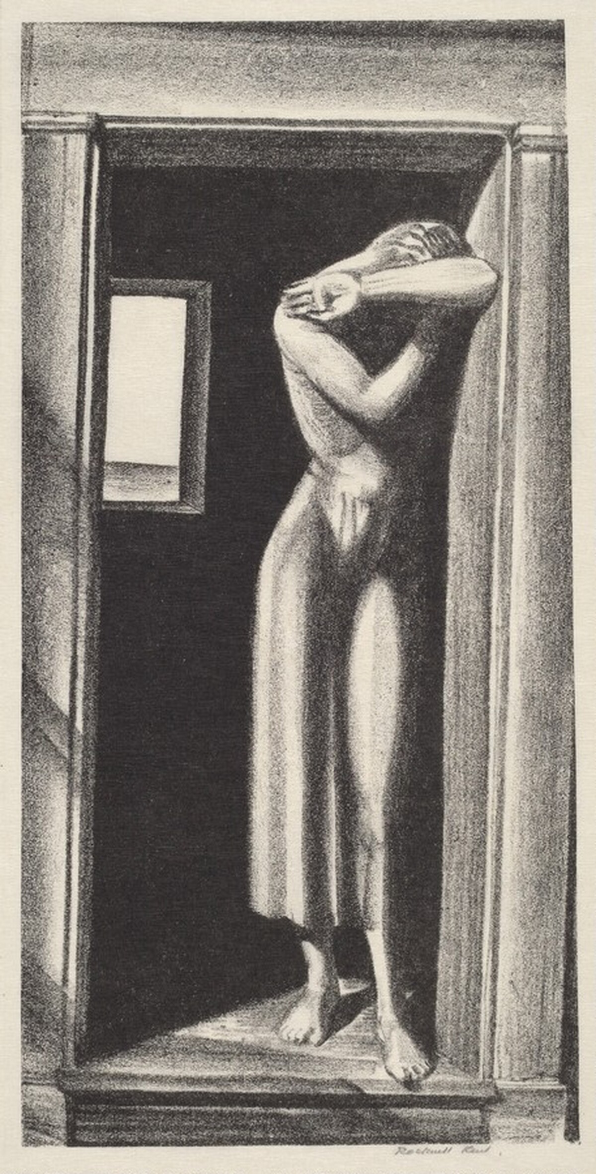 Foreboding by Rockwell Kent