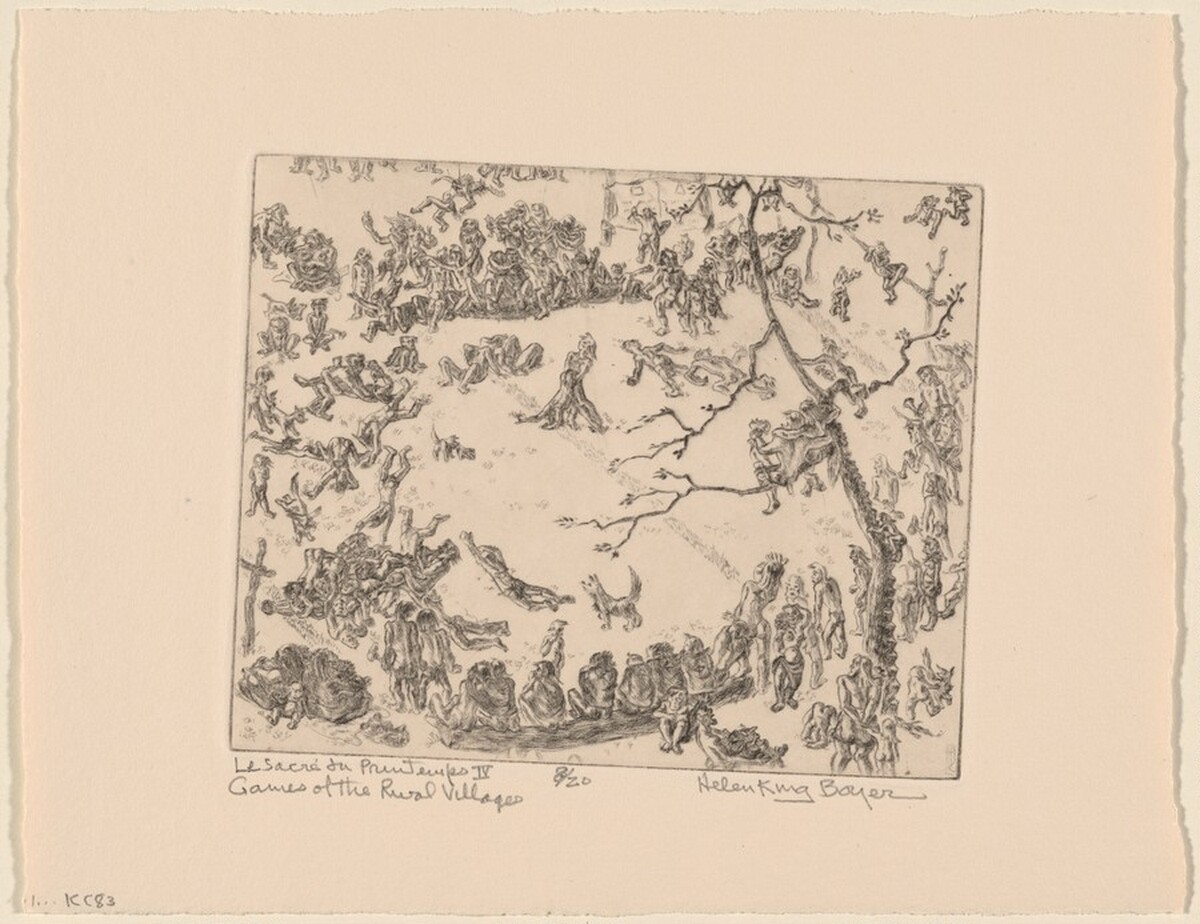 IV. Games of the Rural Villages by Helen King Boyer