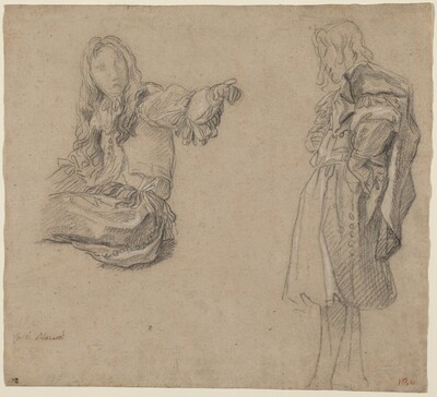 Two Men in Elaborate Costumes