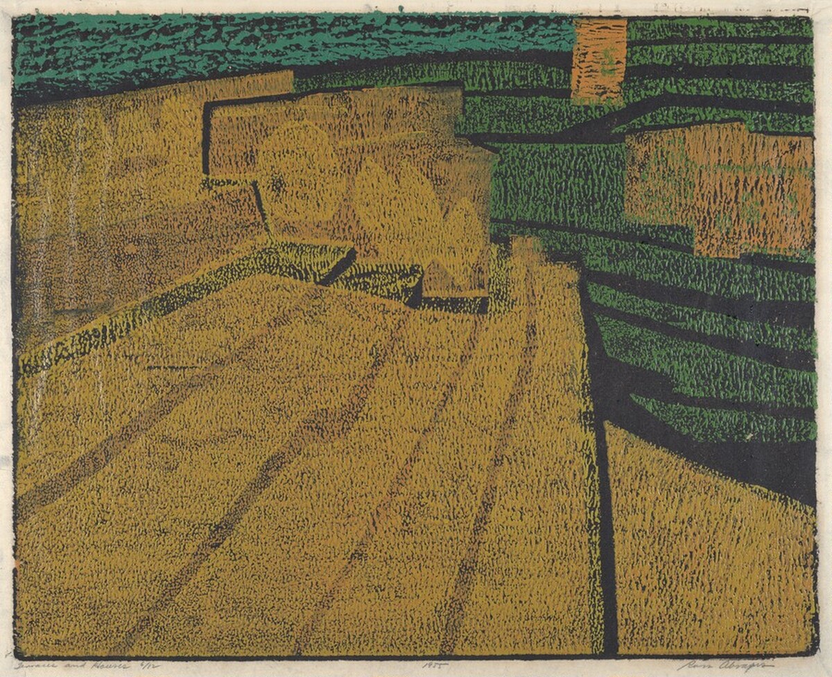 Terraces and Houses by Ross Abrams