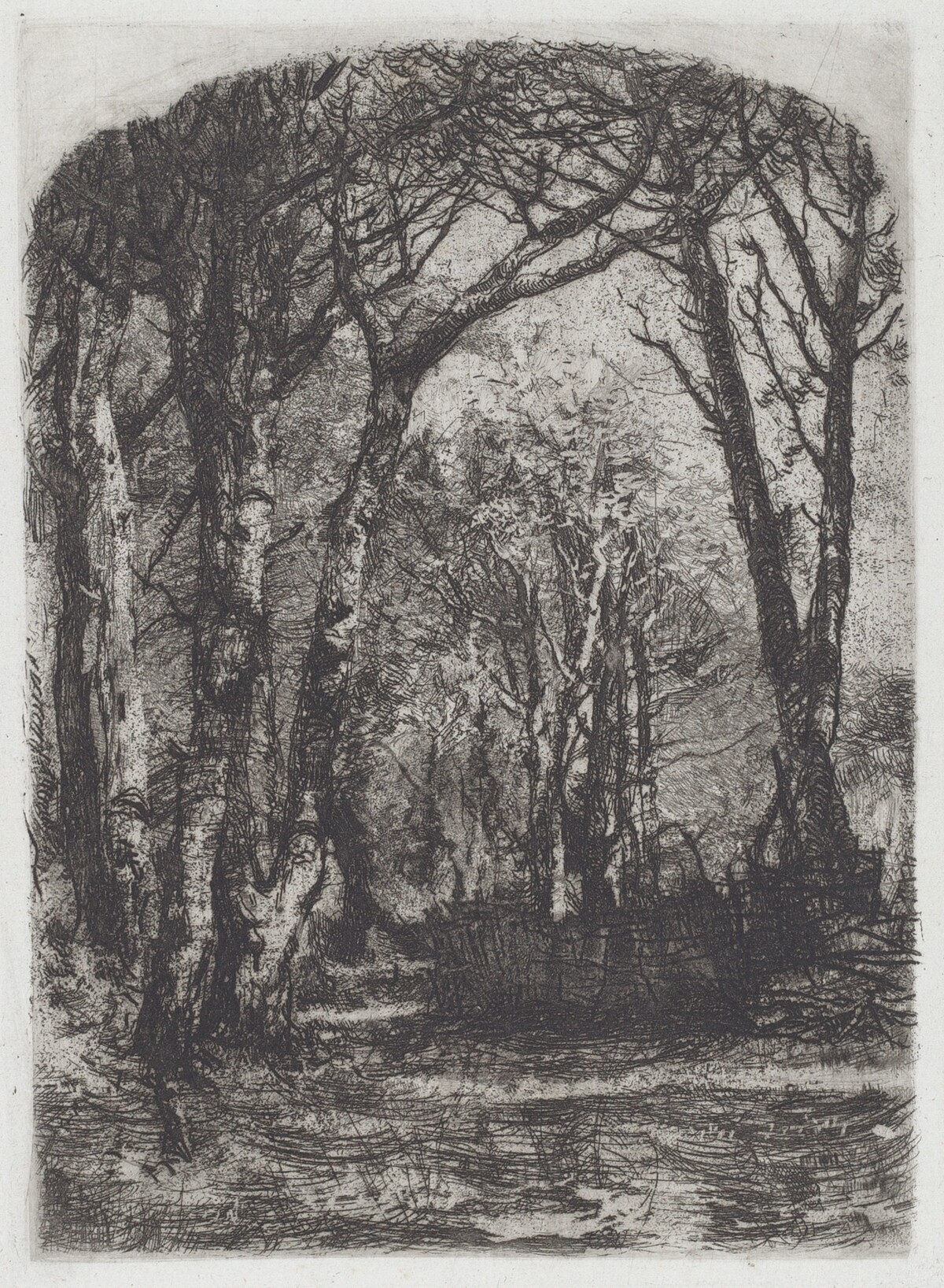 Bosco [Woods] by Mosè Bianchi