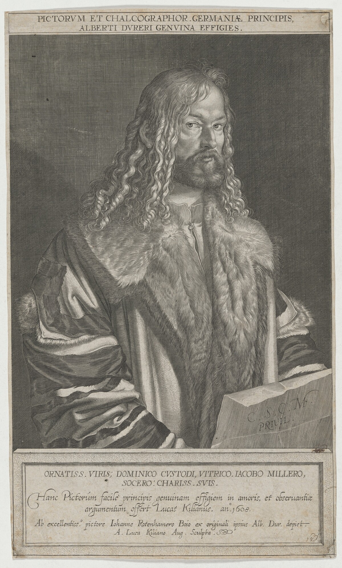 Albrecht Durer by Lucas Kilian
