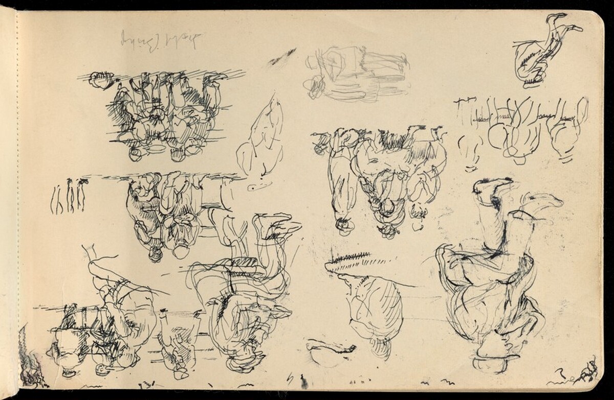 Isabel Bishop Early Sketchbook by Isabel Bishop