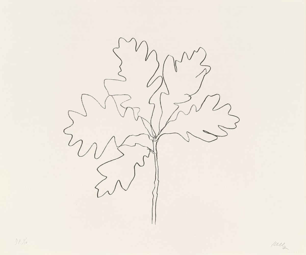 Oak III by Ellsworth Kelly
