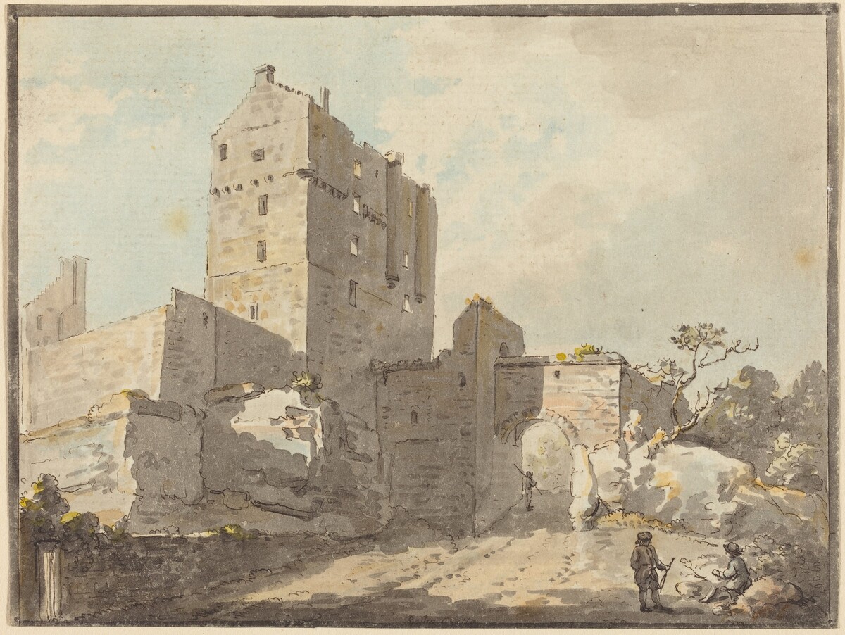 Roslin Castle by Paul Sandby