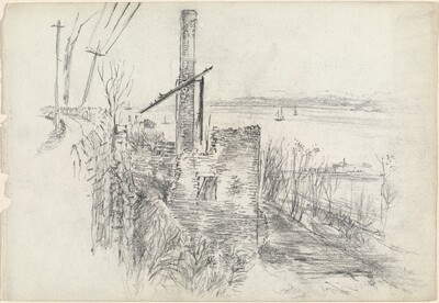Mill Ruins along the Hudson