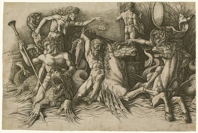 Battle of the Sea Gods [left half]