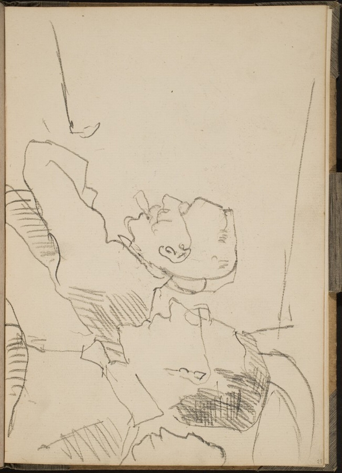 Zuschauer (Spectators) [p. 23] by Max Beckmann