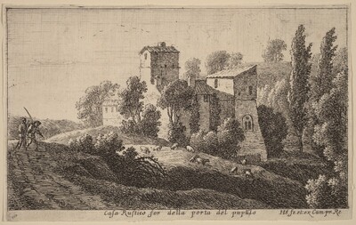 Farm beyond the Porta del Popolo