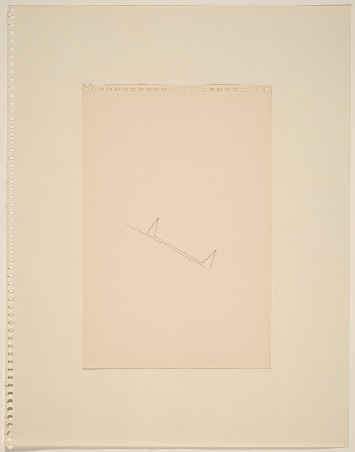 Finding the Center Point #5 by Richard Tuttle