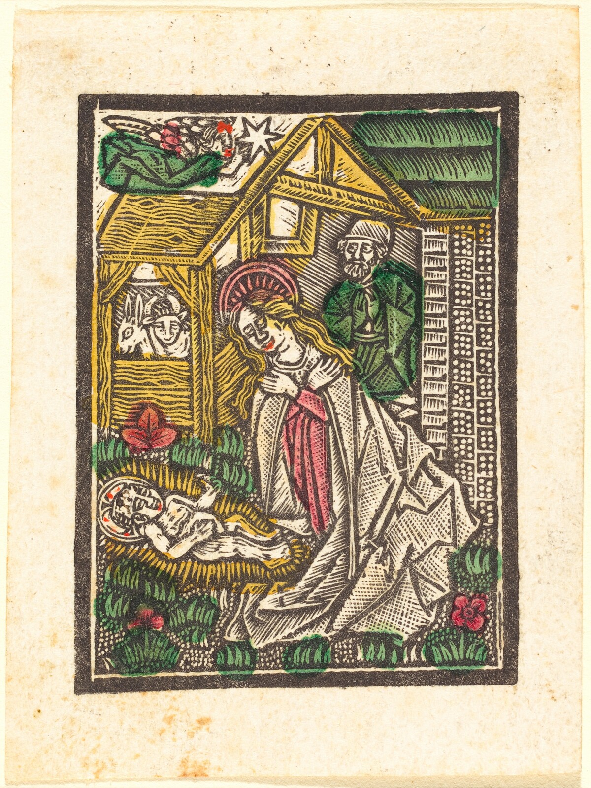The Nativity by Workshop of Master of the Aachen Madonna