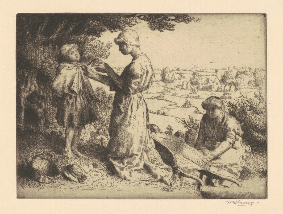 The Errand by William Strang