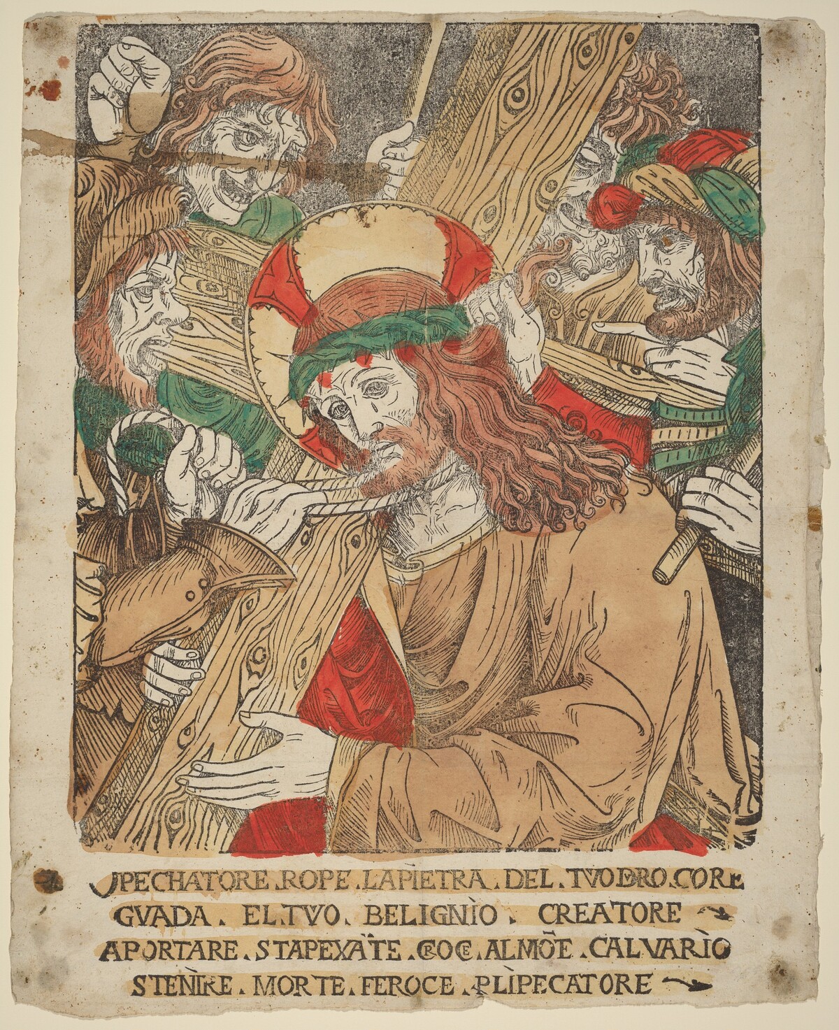 Christ Carrying the Cross by Italian 16th Century