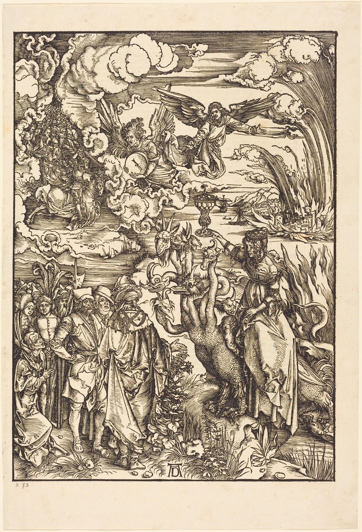 The Whore of Babylon by Albrecht Dürer