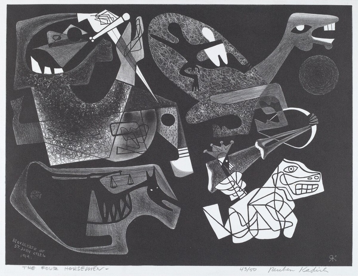 The Four Horsemen by Reuben Kadish