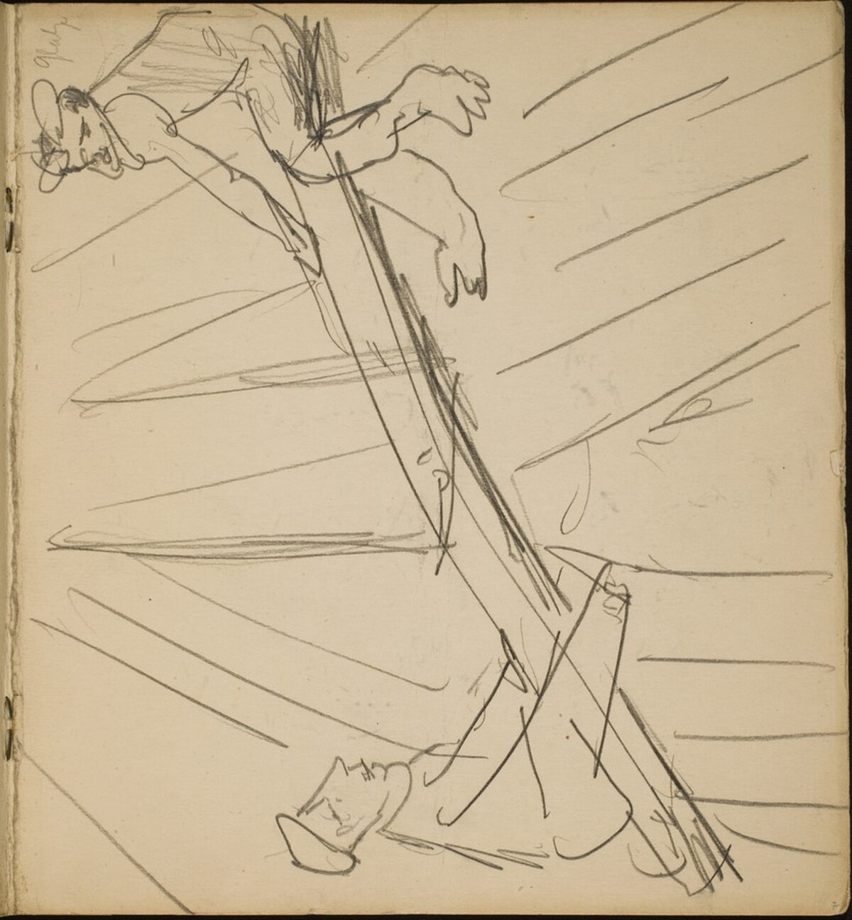 Akrobaten auf Wippe (Acrobats on See-saw) [p. 7] by Max Beckmann