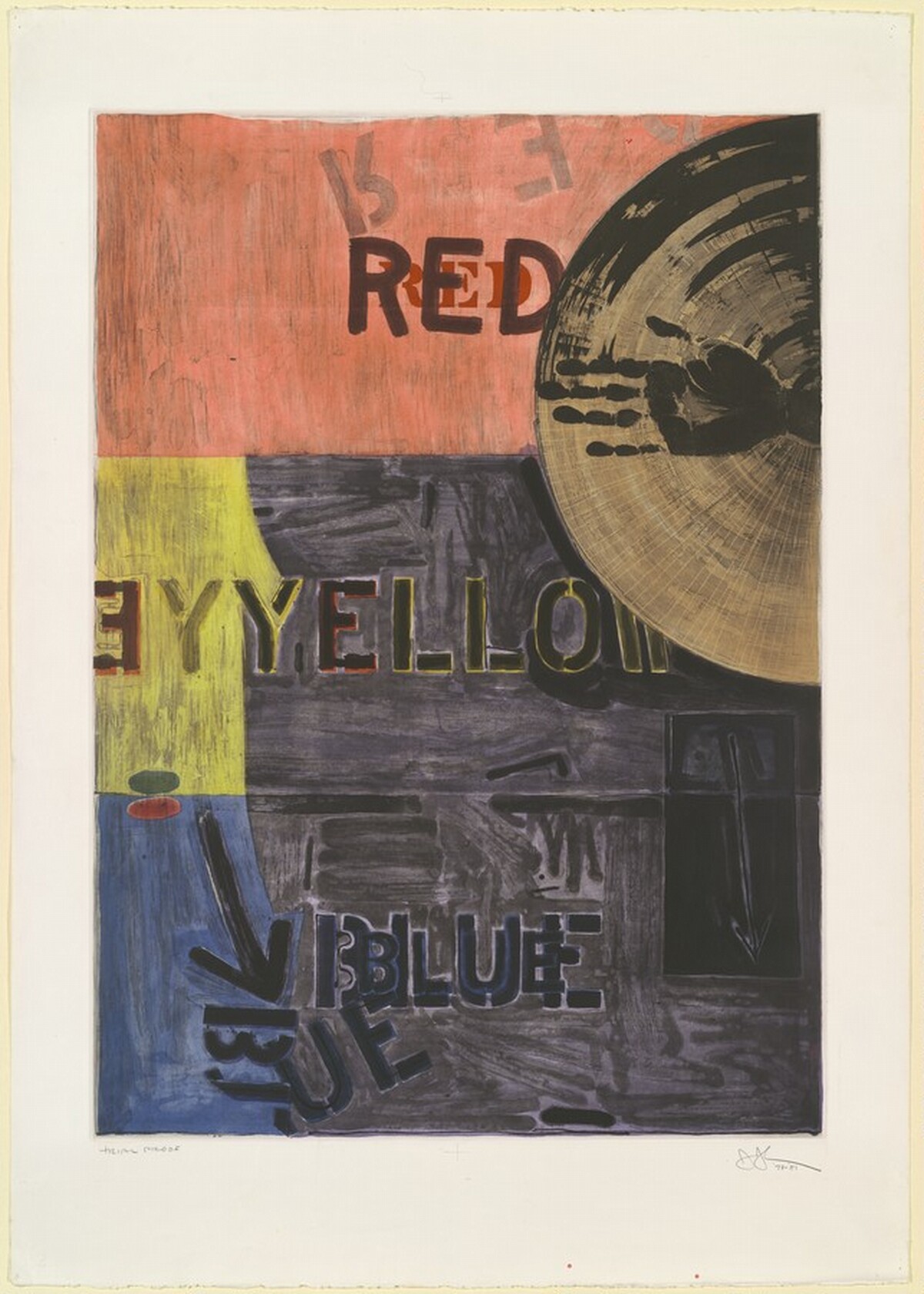 Periscope [trial proof] by Jasper Johns