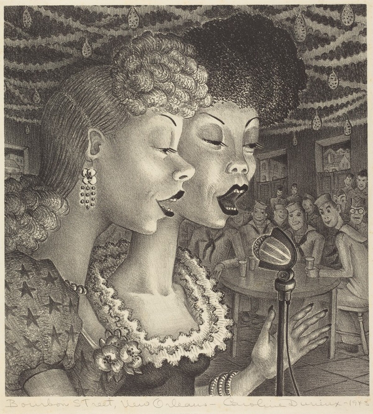 Bourbon Street, New Orleans by Caroline Wogan Durieux