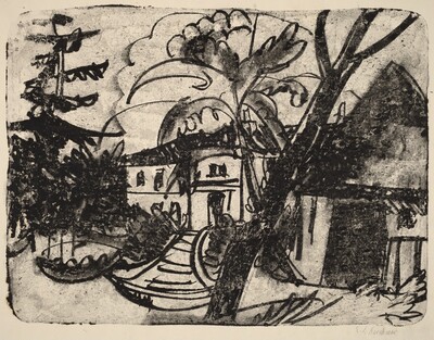 Danish Farm with Manor House