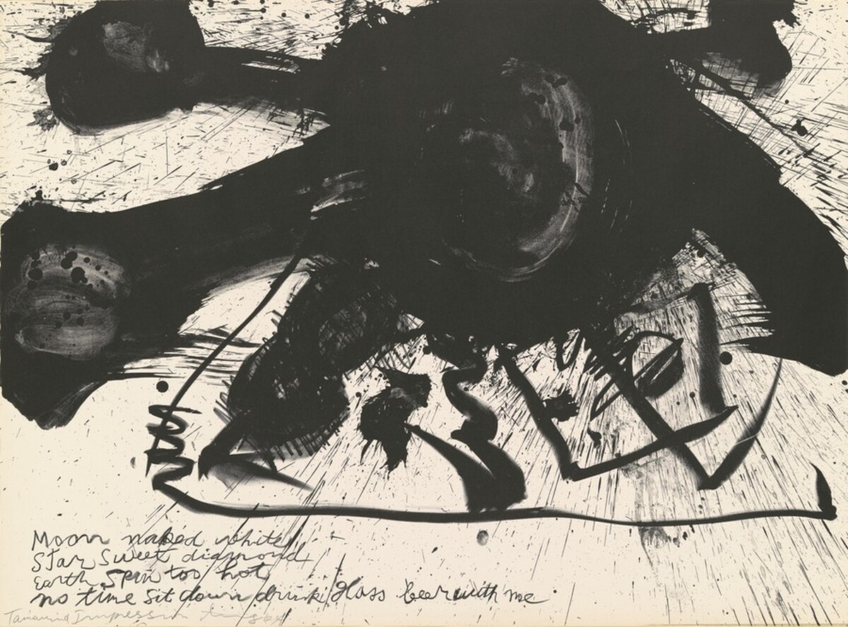 Black Orpheus by Walasse Ting