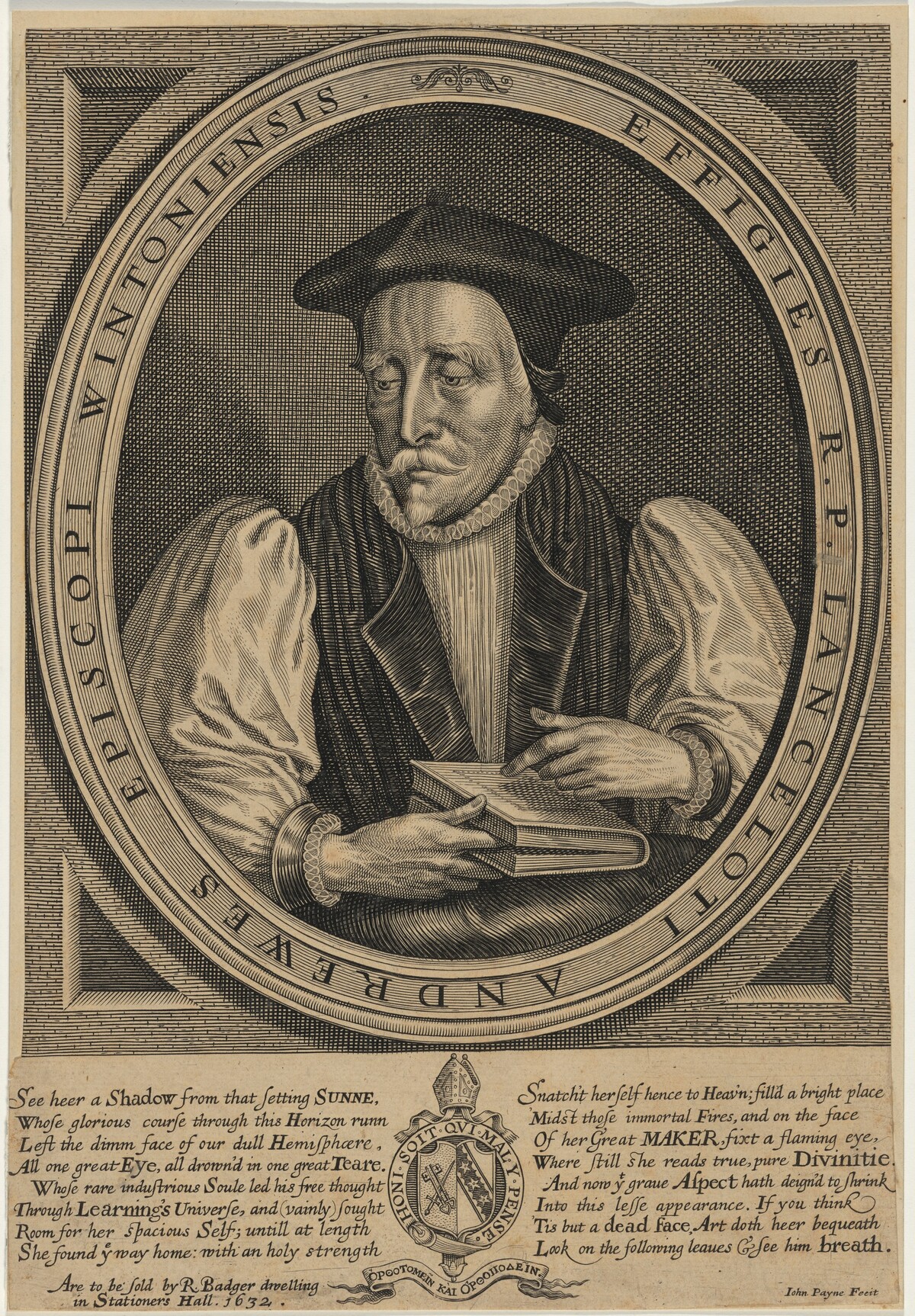 Lancelot Andrewes, Bishop of Winchester by John Payne