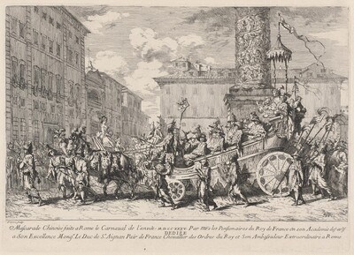 Mascarade Chinoise faite a Rome (Chinese Masquerade)