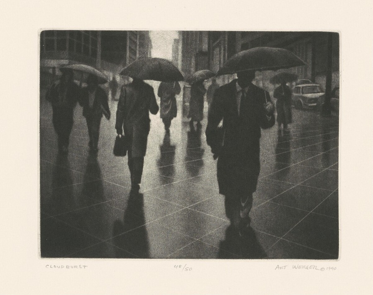 Cloudburst by Arthur Lawrence Werger