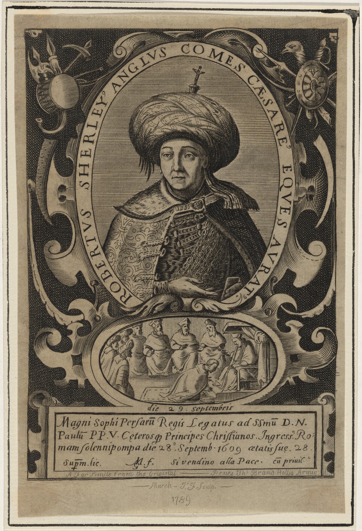 Robert Shirley by Unknown Artist