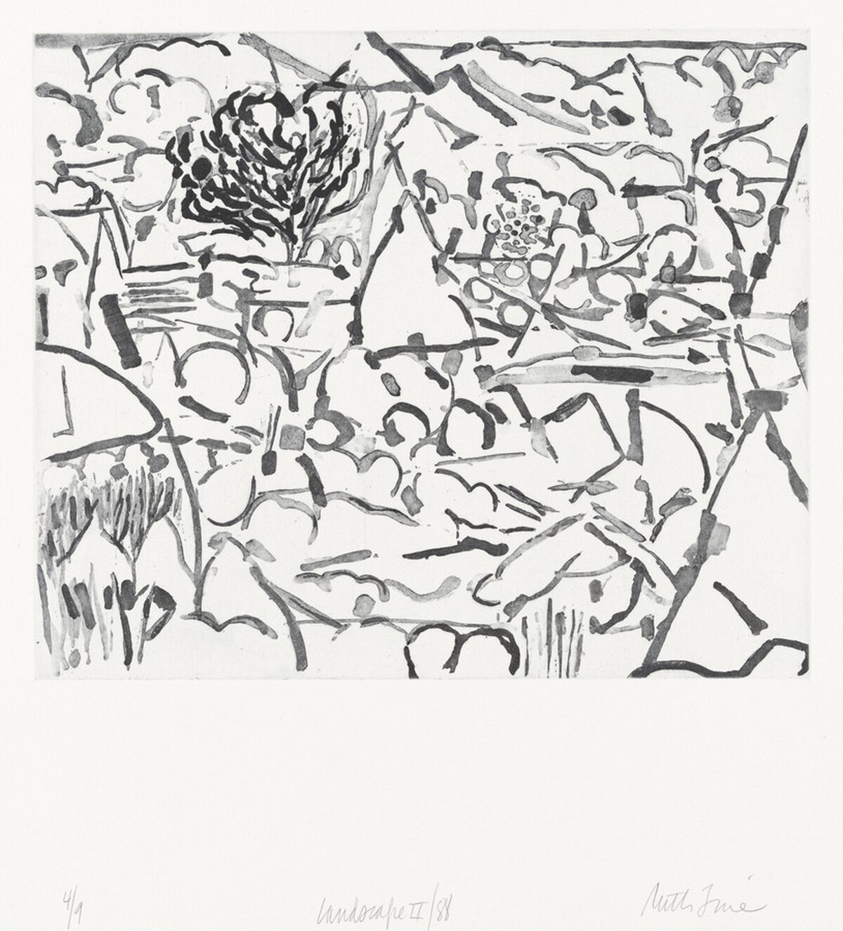 Landscape II by Ruth Fine