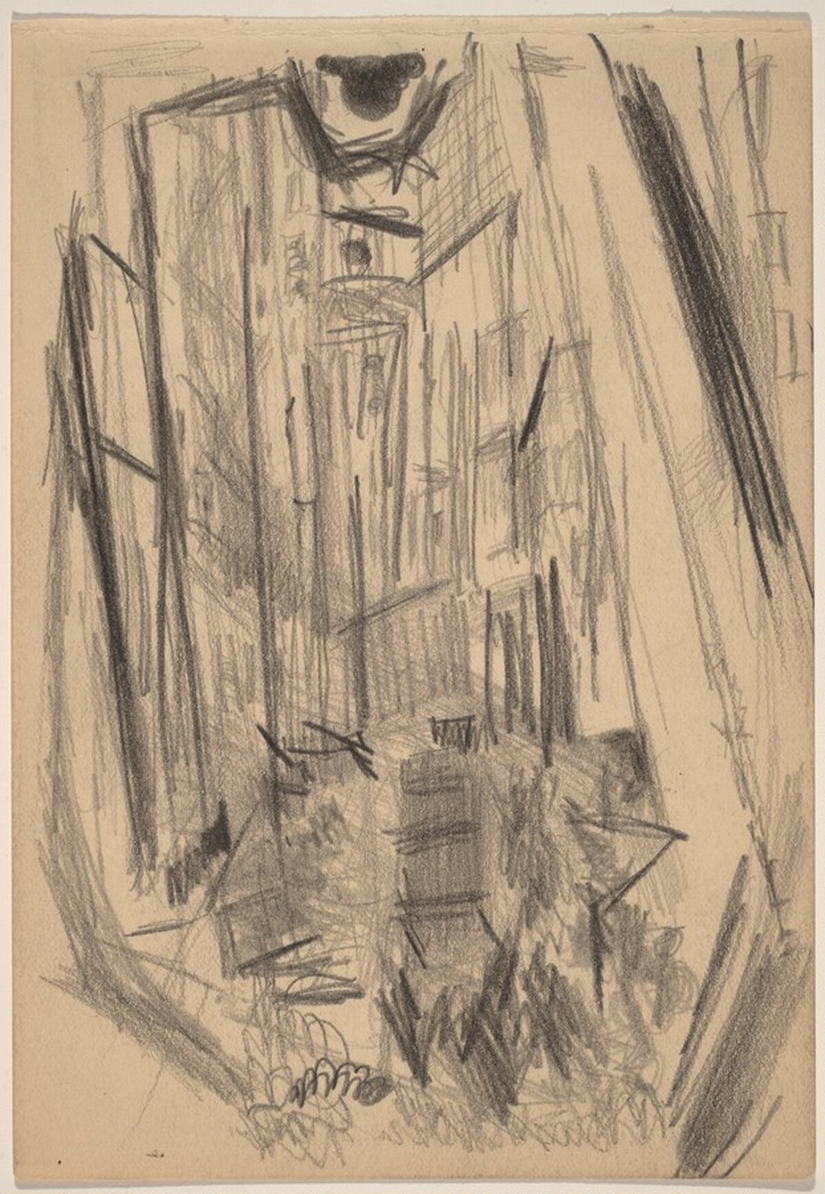 Untitled, Manhattan by John Marin
