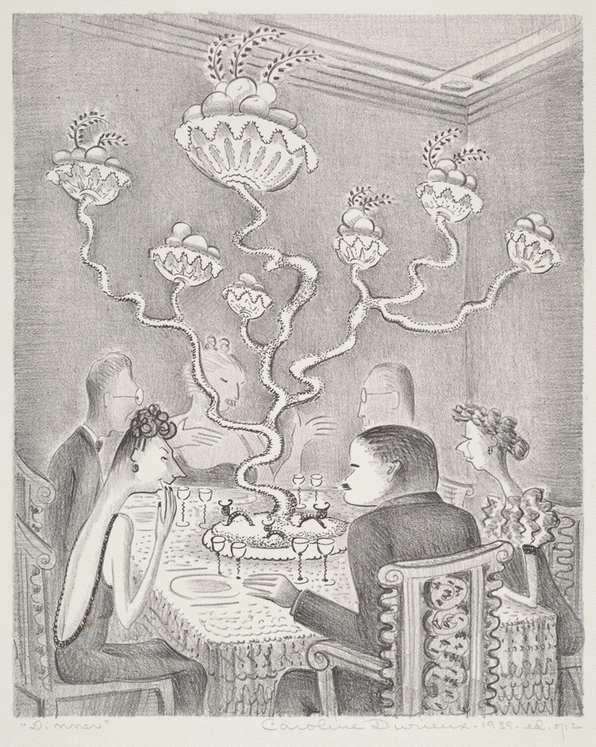 Dinner by Caroline Wogan Durieux