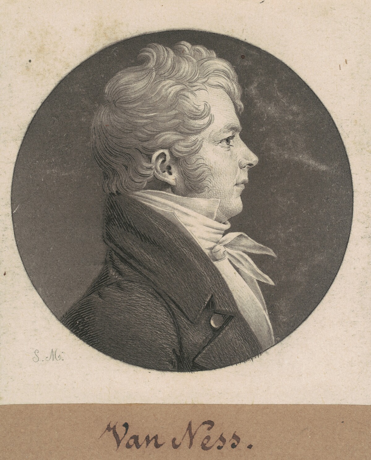 Van Ness by Charles B. J. Févret de Saint-Mémin