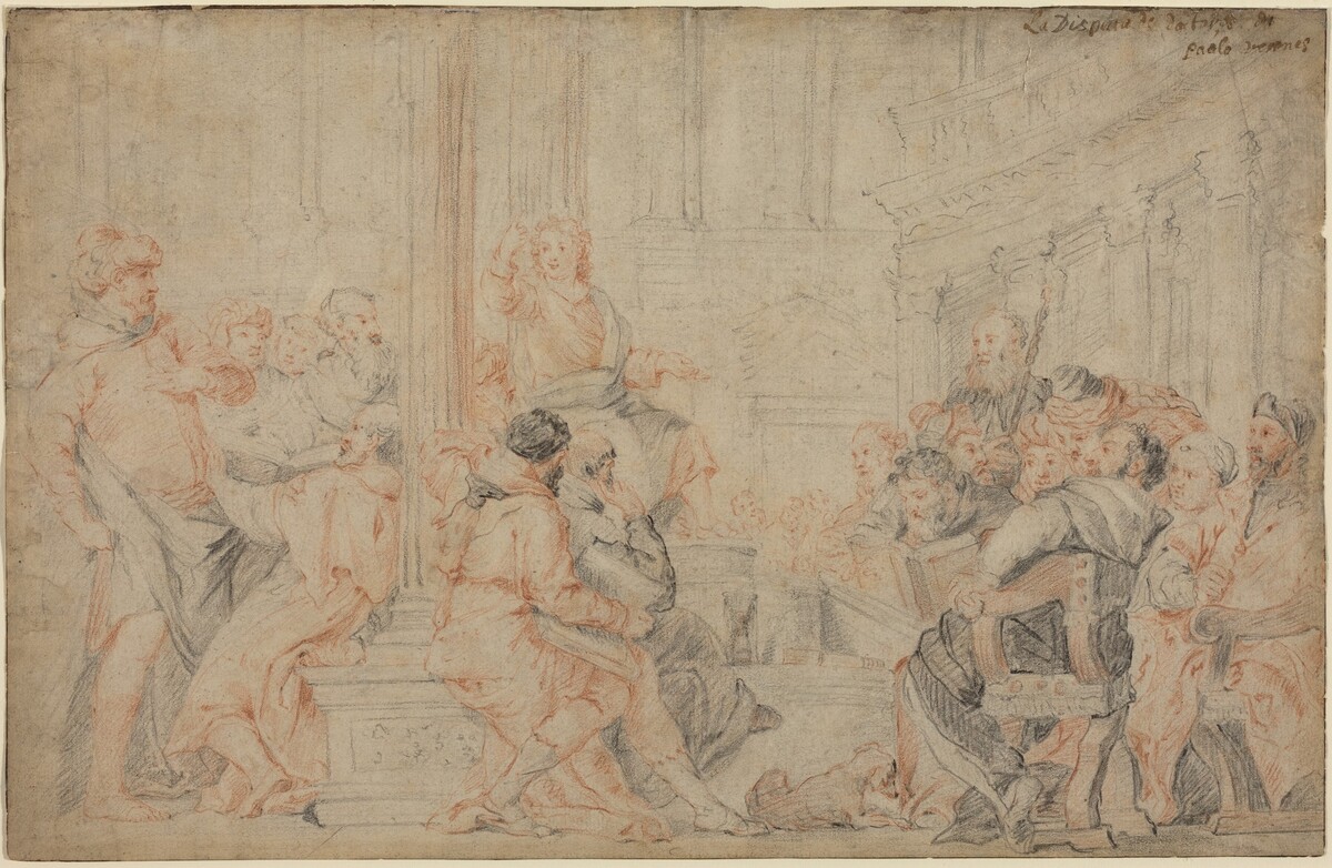 Christ among the Doctors by after Veronese