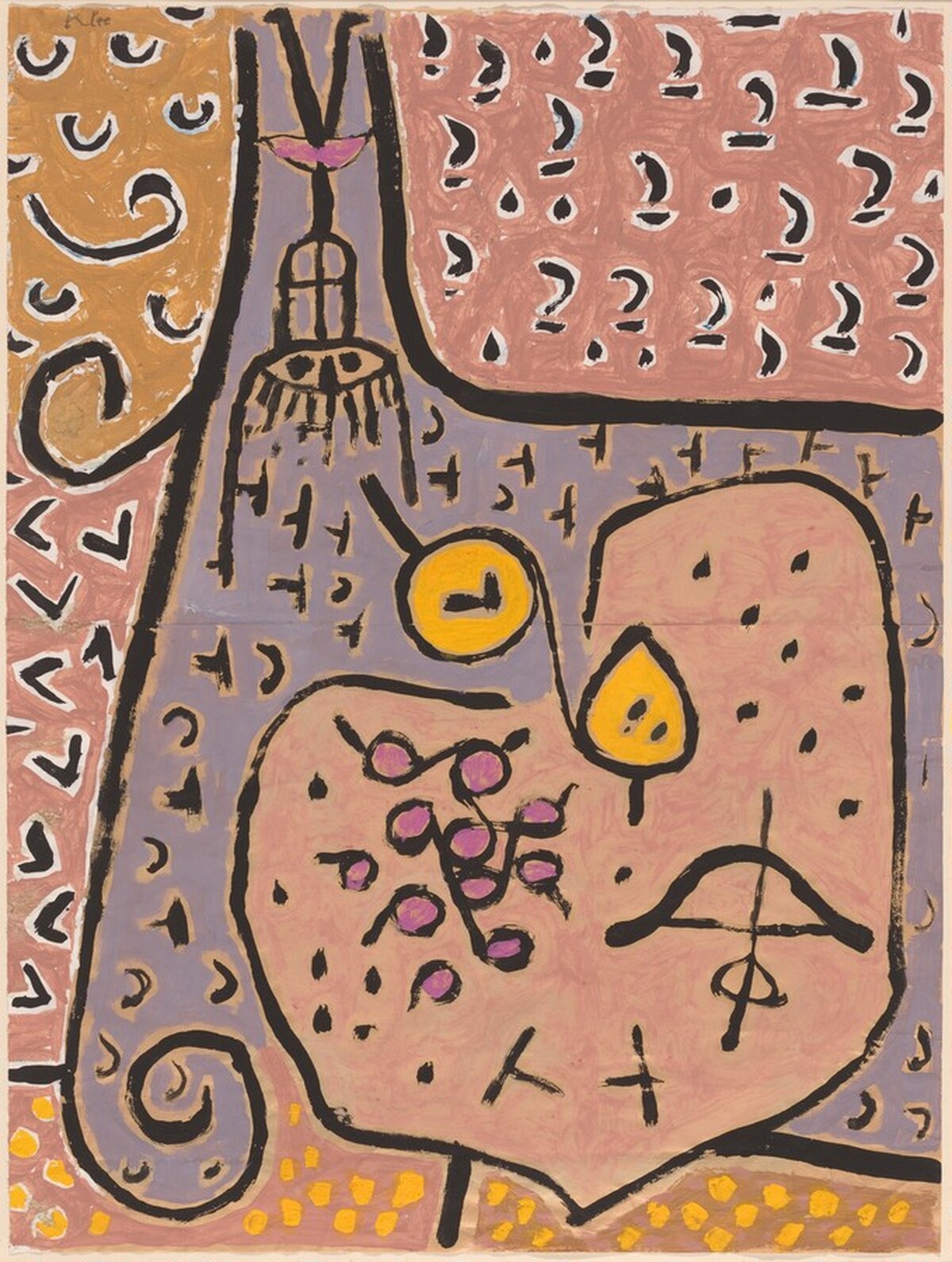 Die Schale des Herzens (Chalice of the Heart) by Paul Klee