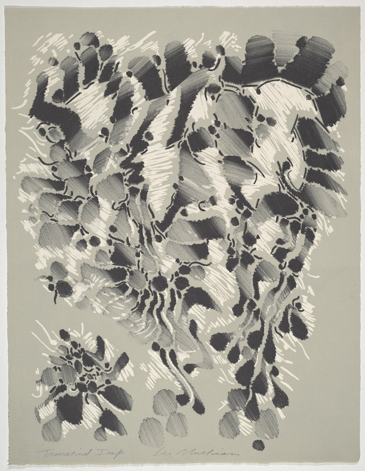 Feathered Presence by Lee Mullican