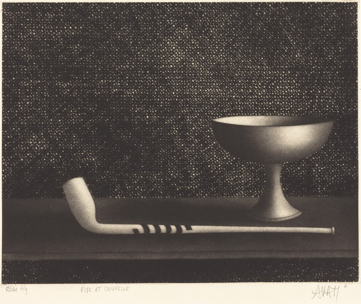 Pipe et Coupelle (Pipe and Cup) by Mario Avati