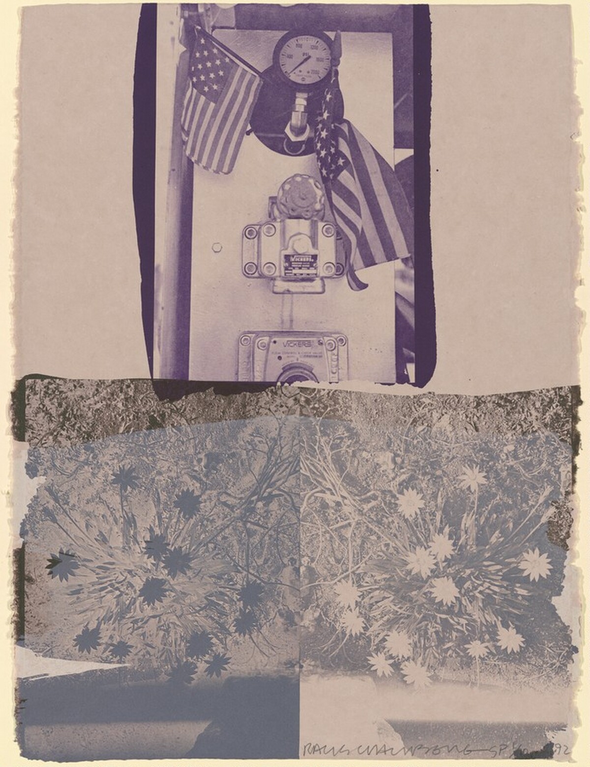 Pressure Garden by Robert Rauschenberg