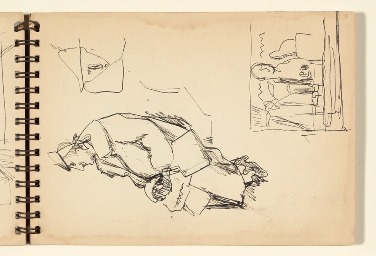 Sketchbook by Mark Rothko